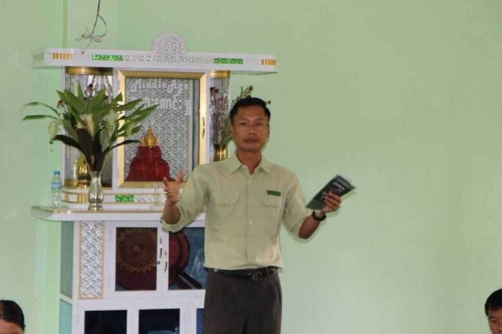 ပင်လောင်းမြို့နယ်၌ ပြည်သူ့စစ်မှုထမ်းဥပဒေဆိုင်ရာ ထပ်ဆင့်ရှင်းလင်းဟောပြောပွဲ ကျင်းပ