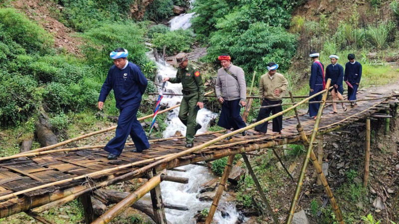 ပအိုဝ်းကိုယ်ပိုင်အုပ်ချုပ်ခွင့်ရဒေသ ဦးစီးအဖွဲ့ဥက္ကဋ္ဌ ဟိုပုံးမြို့နယ် ဒုံလိတန်ကျေးရွာရှိ ဒေသခံများနှင့်တွေ့ဆုံ၊ ကော်ဖီနှင့် ထောပတ်စိုက်ခင်းများ ကွင်းဆင်းကြည့်ရှု