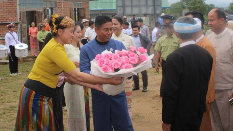ရှမ်းပြည်နယ်ဝန်ကြီးချုပ် ဦးစိုင်းထိန်စိုး လဲချားမြို့နယ်ရှိ ဒေသဖွံ့ဖြိုးရေးလုပ်ငန်းများအား လှည့်လည်ကြည့်ရှုစစ်ဆေး