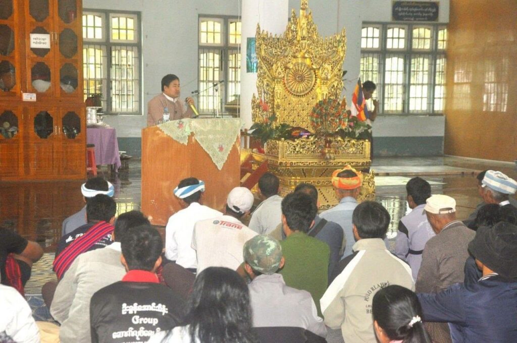 ပင်လောင်းမြို့နယ်၌ ဘိန်းစိုက်ပျိုးမှုပပျောက်ရေး အသိပညာပေးဟောပြောပွဲ ပြုလုပ်