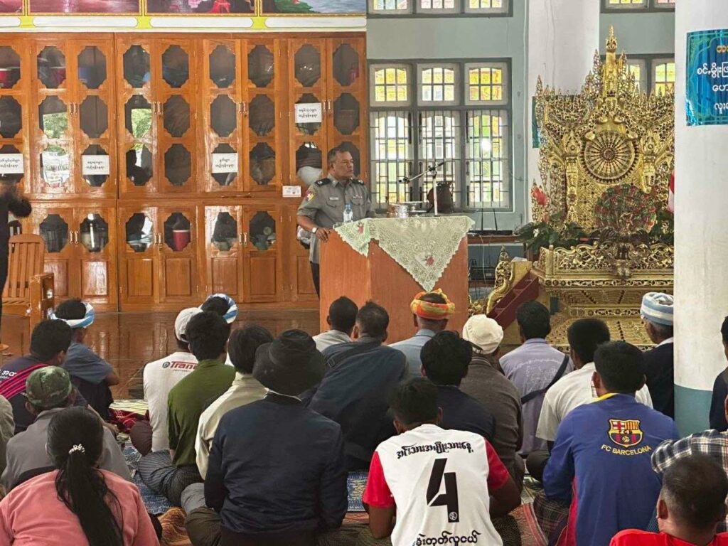 ပင်လောင်းမြို့နယ်၌ ဘိန်းစိုက်ပျိုးမှုပပျောက်ရေး အသိပညာပေးဟောပြောပွဲ ပြုလုပ်